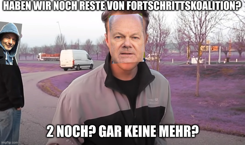 Haben wir noch Reste von Fortschrittskoalition? — 2 noch? Hat keine mehr?